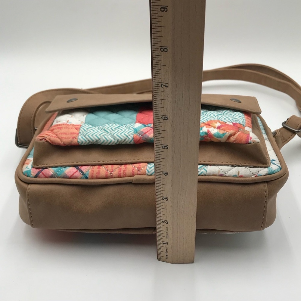 Donna Sharp Patchwork Crossbody / Shoulder Bag - image 4